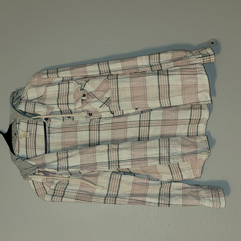 Forever 21 flannel jacket/top